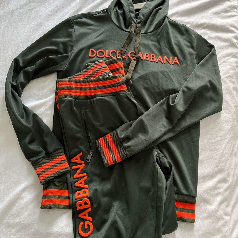 Dolce & Gabbana men's hoodie set!!AUTHENTIC!!